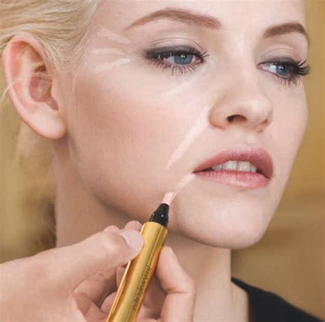 how to use ysl touche eclat highlighter|YSL touch eclat correct use.